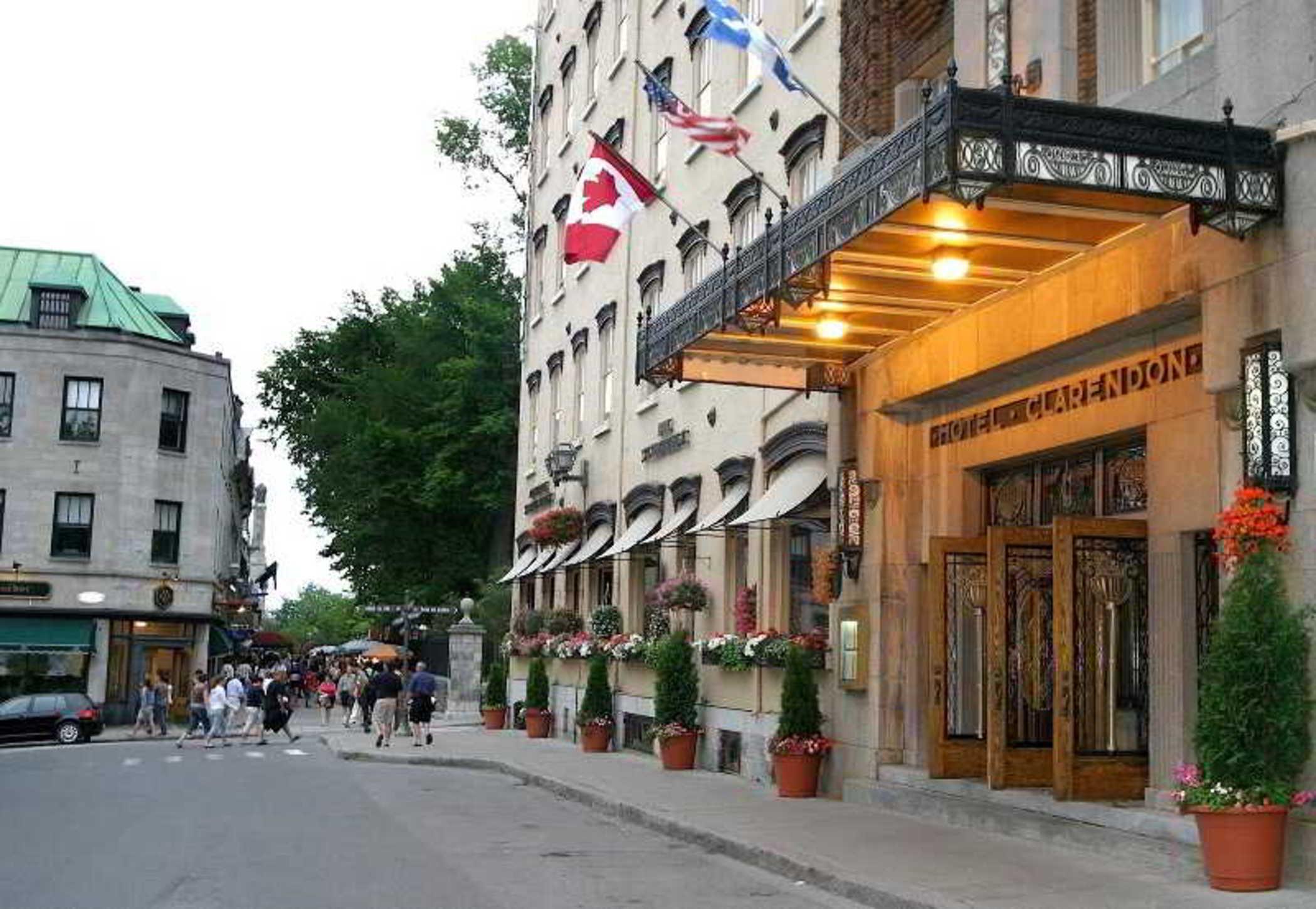Hotel Clarendon Quebec Exteriér fotografie