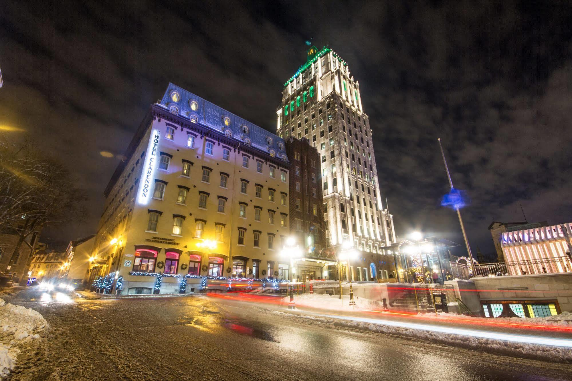 Hotel Clarendon Quebec Exteriér fotografie