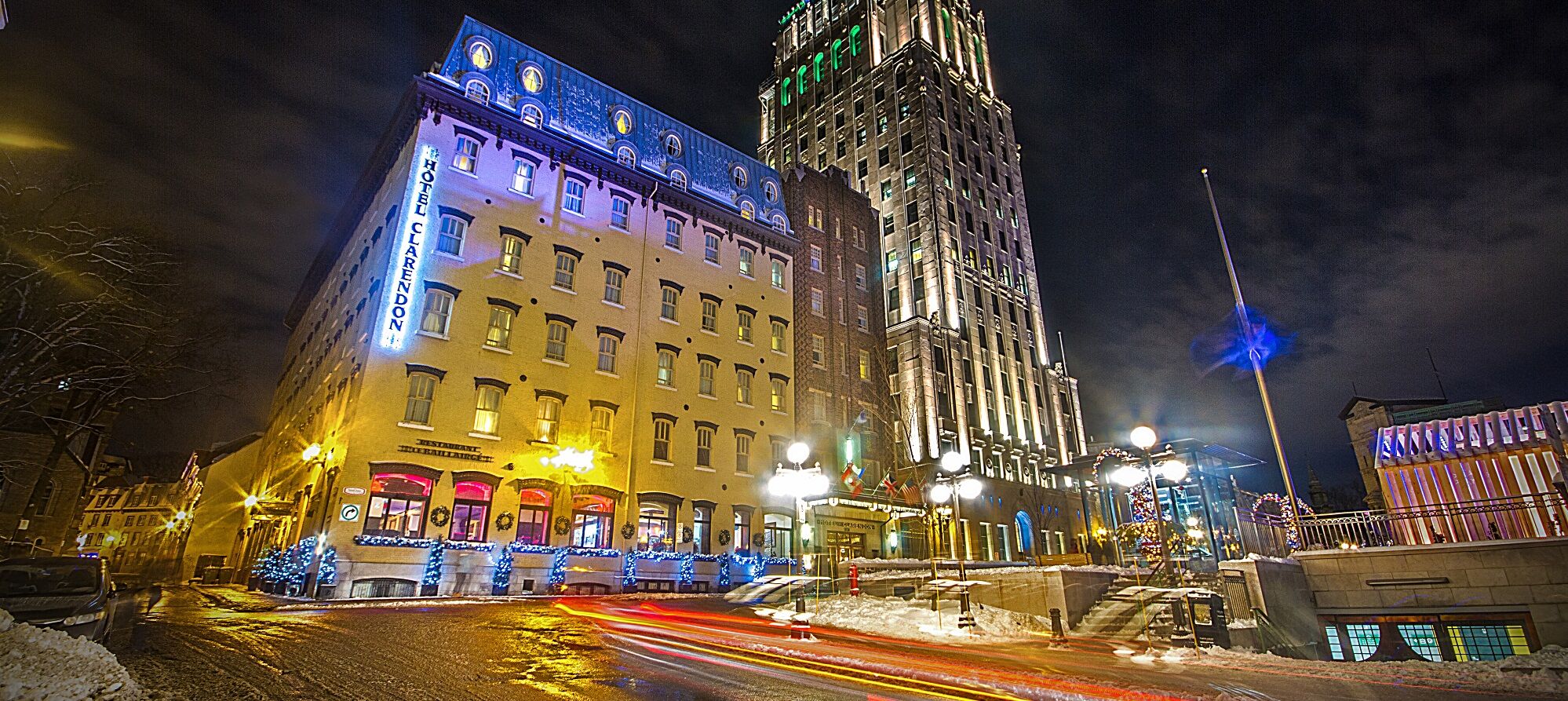 Hotel Clarendon Quebec Exteriér fotografie
